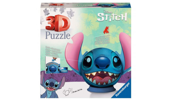 Ravensburger 3D puzzle ball stitch with ears