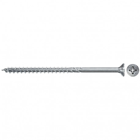 fischer chipboard screw PowerFast II 5.0x100 countersunk head PZ (100 pieces, partial thread, galvan