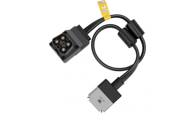 EcoFlow connection cable 4+8, Micro Inverter > Powerstation Delta Pro (black, 50cm)