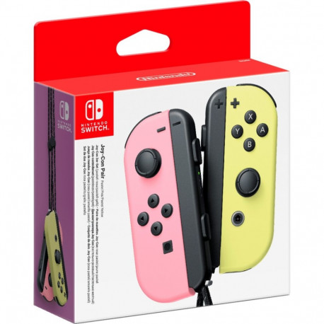 Nintendo Joy-Con Set of 2, Motion Control (Pink/Light Yellow)