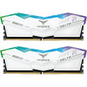 Team Group RAM DDR5 64GB 6000 CL 38 Dual-Kit FF4D564G6000HC38ADC01 Delta RGB XMP white
