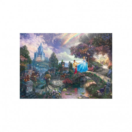 Thomas Kinkade pusle Disney Cinderella