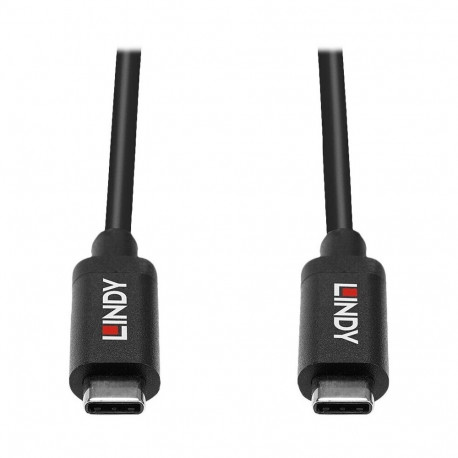 USB 3.2 Gen 2 aktiivkaabel USB-C-pistik > USB-C-pistik 5m PD, laadimine kuni 60W, must