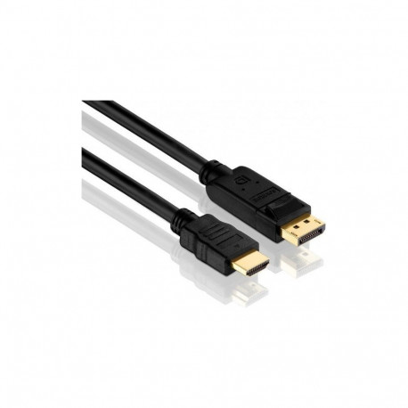 Adapterkaabel DisplayPort > HDMI 10,2Gbit/s 2m, must