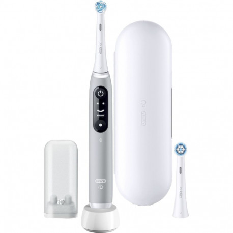 Oral-B iO Series 6, Elektrische Zahnbürste (grau, Grey Opal)