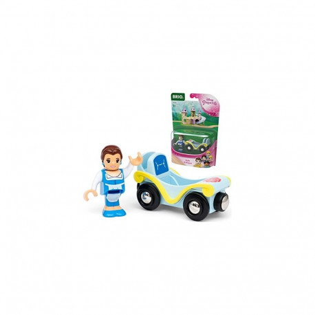 BRIO Disney Princess Belle with wagon, toy vehicle