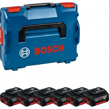 Bosch 6 X GBA 18V 4.0AH PROFESSIONAL, battery (blue/black)