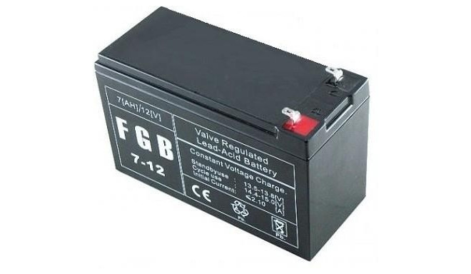 BATTERY 12V 7AH VRLA/FGB7-12 EMU