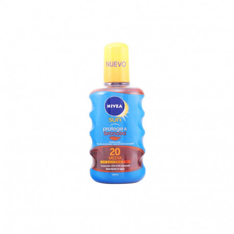 NIVEA SUN PROTEGE&BRONCEA aceite SPF20 200 ml
