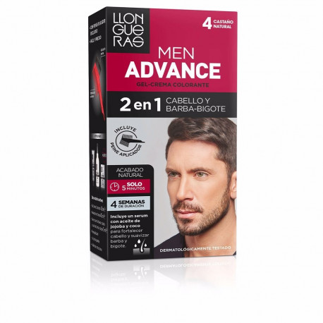 LLONGUERAS MEN ADVANCE #4 1 u, naturaalne kastanpruun