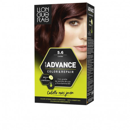LLONGUERAS COLOR ADVANCE #5,6-caoba 1 u