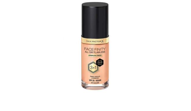 Max Factor jumestuskreem, aluskreem ja peitekreem Facefinity 3in1 30ml, #75-golden