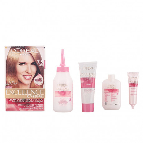 L'ORÉAL PARIS EXCELLENCE Creme tinte #7,3-rubio dorado 192 ml