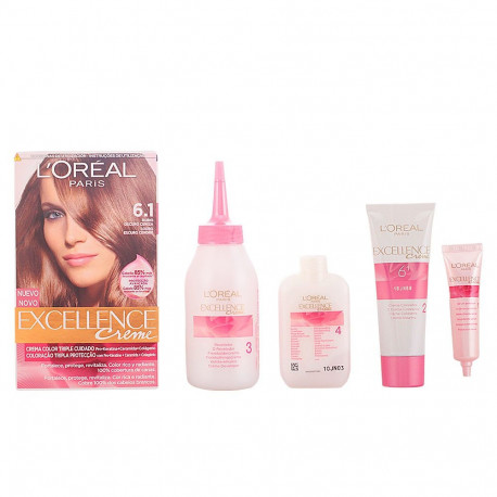 L'Oréal Paris juuksevärv Excellence Creme #6,1 192ml, tume tuhkblond
