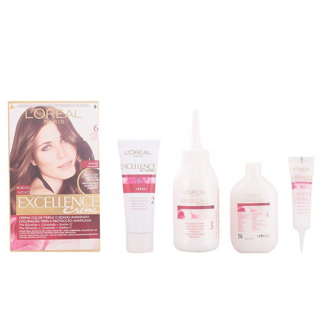 L'ORÉAL PARIS EXCELLENCE Creme tinte #6-rubio oscuro 192 ml