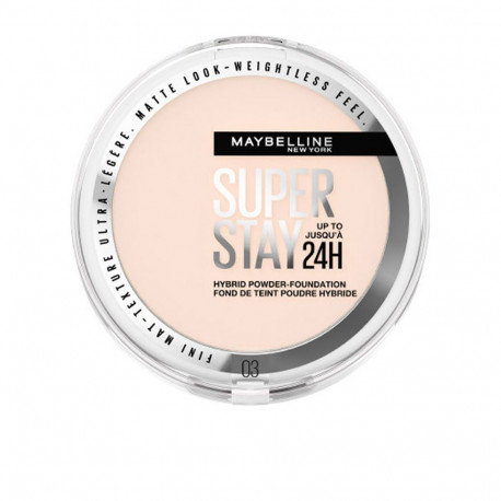 Maybelline puuder-jumestuskreem SuperStay 24H hybrid 9g, #03