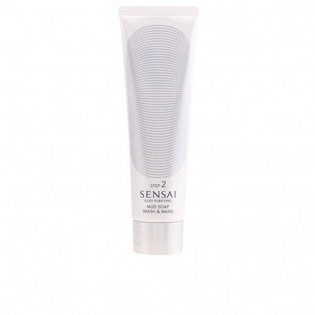SENSAI SILKY PURIFYING mud soap (wash & mask) 125 ml