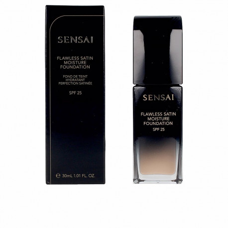 SENSAI FLAWLESS SATIN moisture foundation #FS202-Ochre Beige 30 ml