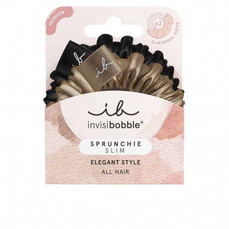 Invisibobble juuksekummid Sprunchie Slim 2tk, kuldne