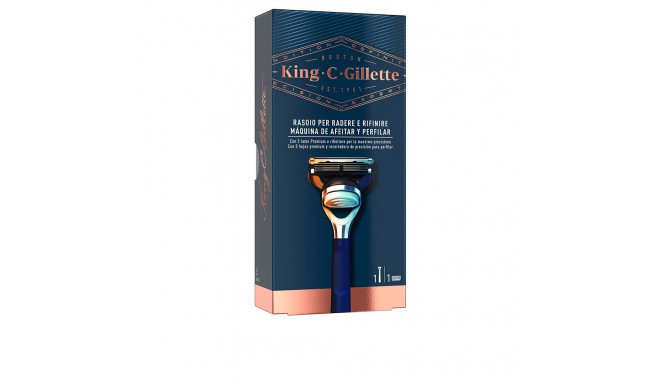 GILLETTE KING shave & edging razor 1 pz