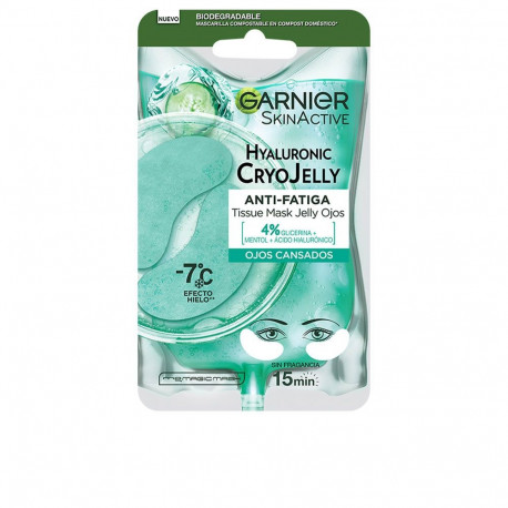 GARNIER SKINACTIVE mascarilla hyaluronic cryojelly antifatiga ojos cansados efecto hielo 5 gr
