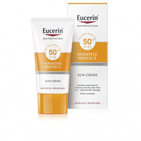 Eucerin päikesekaitsekreem Sun Sensitive Protect kuivale nahale SPF50+ 50ml