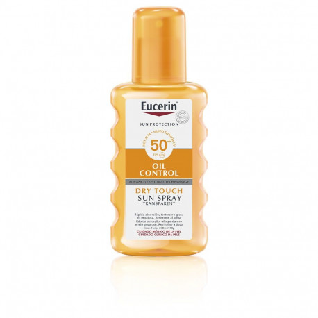 Eucerin päikesekaitseõli dry touch läbipaistev sprei SPF50+ 200ml