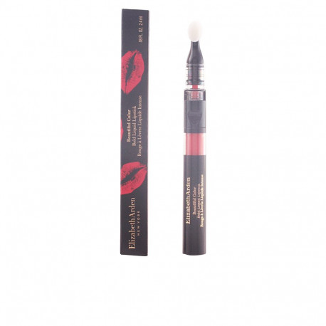 ELIZABETH ARDEN BEAUTIFUL COLOR bold liquid lipstick #fearless red
