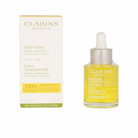 Clarins näoõli Lotus 30ml seganahale ja laienenud pooridele