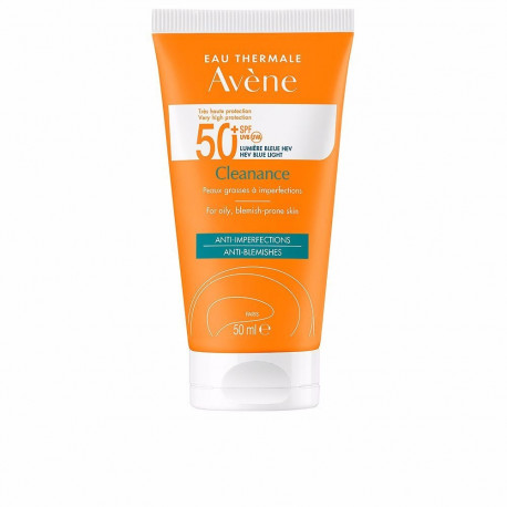 Avène päikesekaitsekreem Solaire Cleanance SPF50+ 50ml