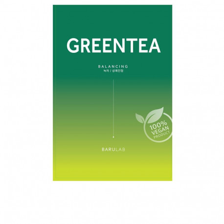 BARULAB THE CLEAN vegan mask balancing green tea 23 gr