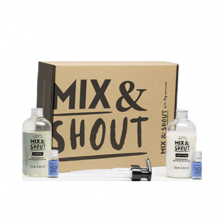 MIX & SHOUT RUTINA RIZADO CALMANTE LOTE 4 pz