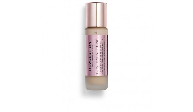 Revolution Makeup jumestuskreem Conceal & Define täielikult kattev, #F9