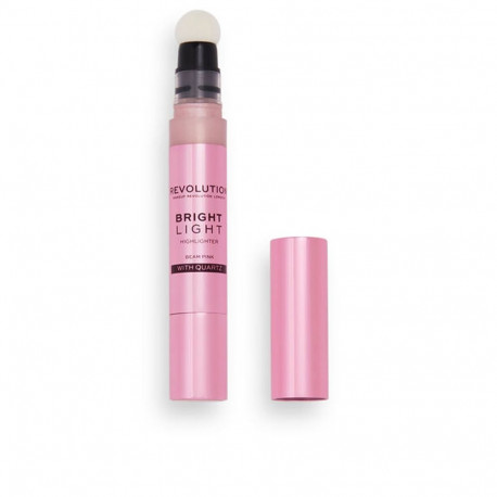 REVOLUTION MAKE UP BRIGHT LIGHT highlighter #beam pink