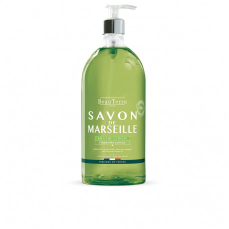 BEAUTERRA MARSEILLE jabón menta-limón 1000 ml