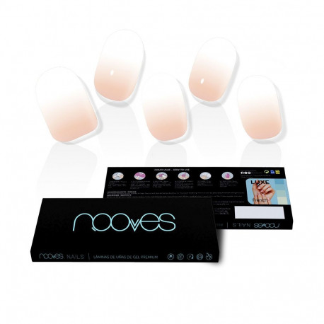 Nooves geelküünte kleepsud premium luxe 20tk, nude baby boomer gradient