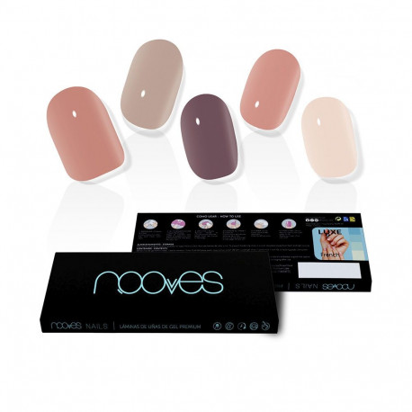 Nooves geelküünte kleepsud secret earth premium luxe 20u, ühevärvilised