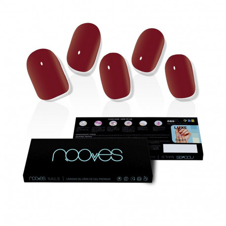 Nooves geelküünte kleebised midnight rain premium luxe solid 20tk, punane