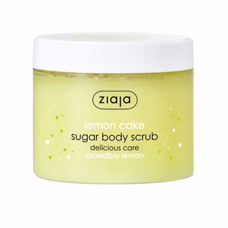 ZIAJA LEMON CAKE exfoliante corporal de azúcar 300 ml