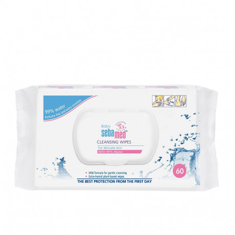 SEBAMED BABY toallitas limpiadoras 60 u