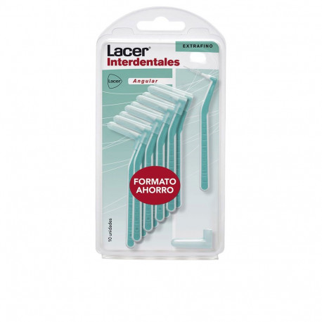 LACER INTERDENTALES ANGULAR extrafino #surtido 10 u