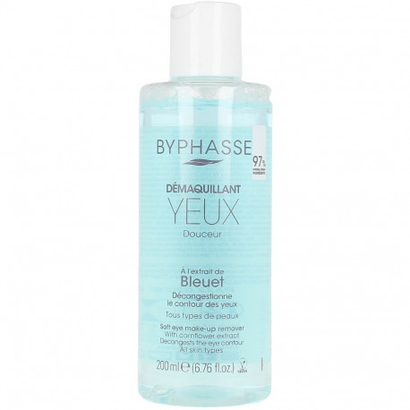 BYPHASSE DESMAQUILLANTE OJOS DOUCEUR extracto de aciano 200 ml