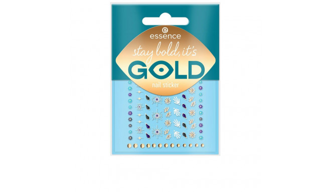 ESSENCE STAY BOLD, IT'S GOLD pegatinas para uñas 1 u