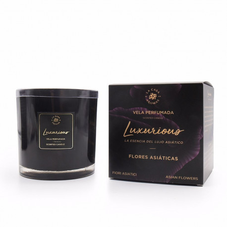 LA CASA DE LOS AROMAS LUXURIOUS vela perfumada #flores asiáticas 650 gr