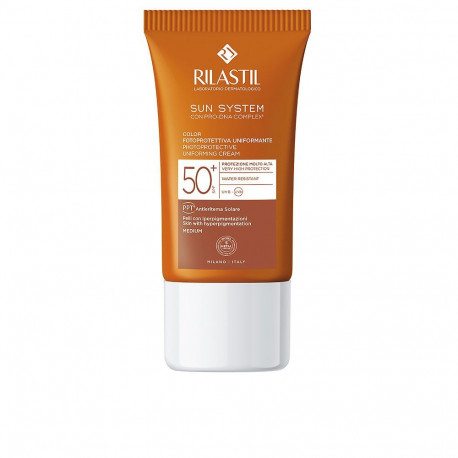 RILASTIL SUN SYSTEM SPF50+ emulsión color 50 ml