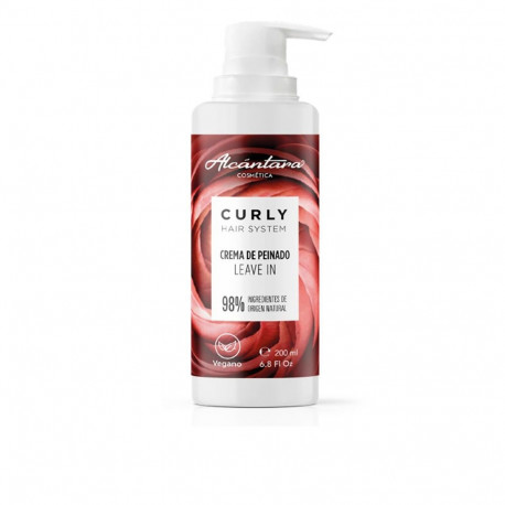 ALCANTARA CURLY HAIR SYSTEM crema de peinado leave in 200 ml