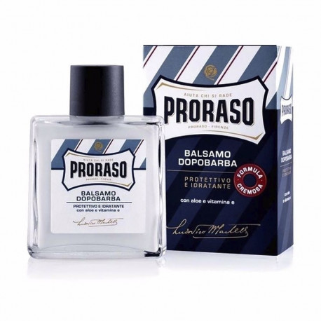 PRORASO BLUE bálsamo after-shave aloe y vitamina E 100 ml