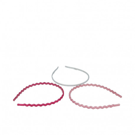 INCA DIADEMAS FINAS CON PURPURINA lote 3 pz