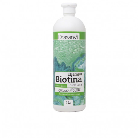 Drasanvi šampoon rasustele juustele biotiini ja aaloega 1000ml