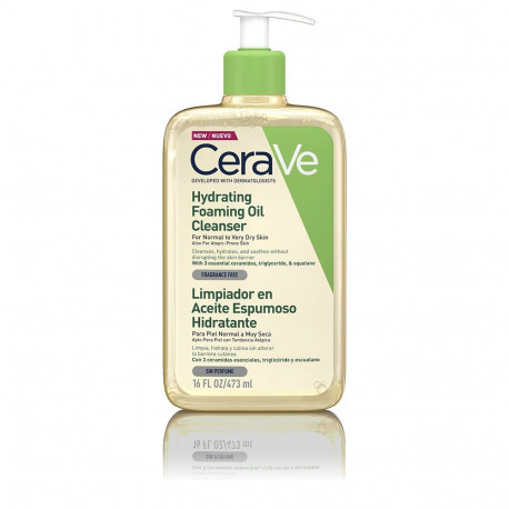 CERAVE ACEITE LIMPIADOR espumoso 473 ml